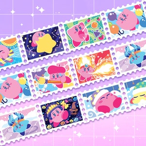 Kirby Stamp Washi Tape