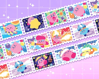 Kirby Stamp Washi Tape