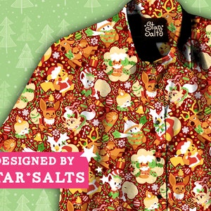 Festive Friends Button Up Shirt