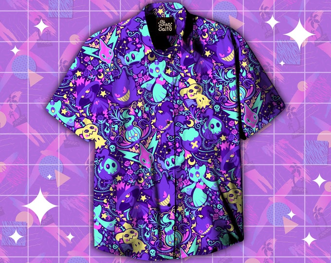 pokemon button up