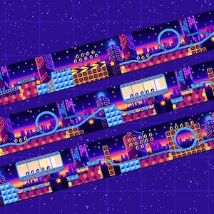 ネオンループ和紙テープ