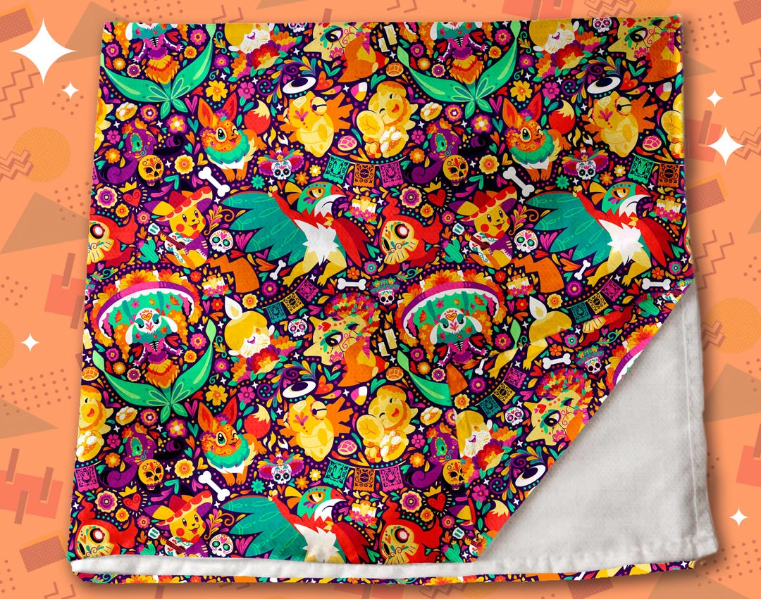 Día De Muertos Bandana Etsy UK Día De Muertos Bandana Etsy UK