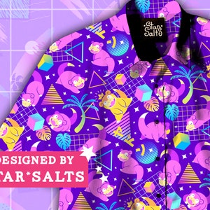 Camisa de botões Slowpoke Vibes
