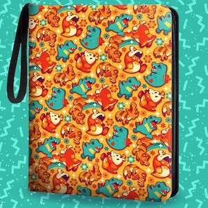 Croc Rock Sammelkartenmappe mit 9 Taschen
