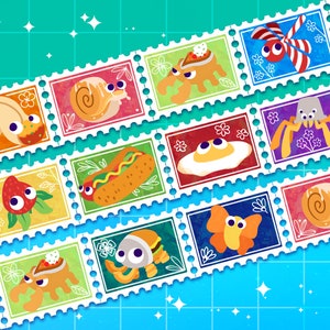 Bugsnax Stamp Washi Tape