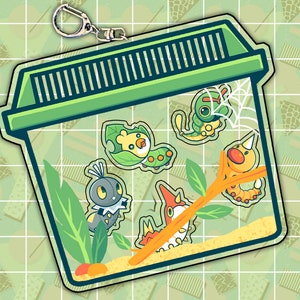 Bug Catcher 4" Shaker Charm