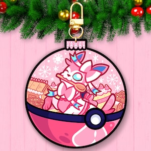 Sylveon 2.5" Acrylic Ornament