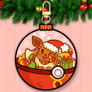 Eevee 2.5" Acrylic Ornament