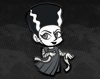 Bride of Frankenstein Enamel Pin