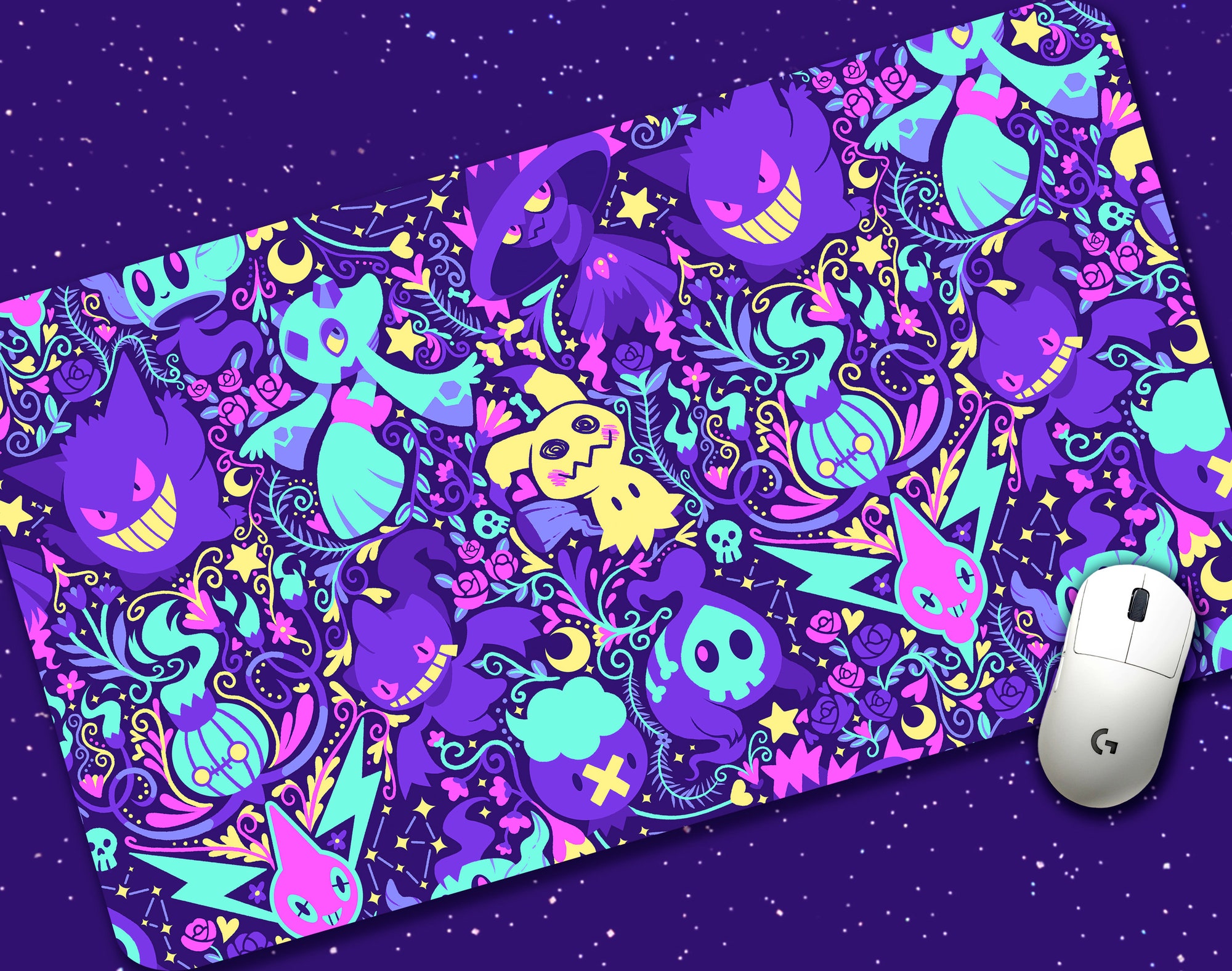 Discover Ghost PKM Jumbo Desk Mats