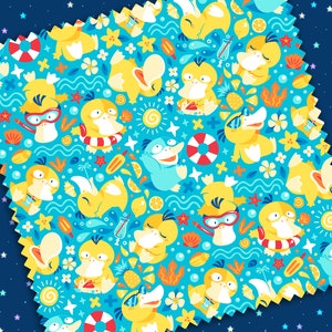 Pano de microfibra Psyduck