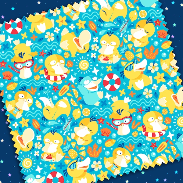 Psyduck Microfiber Cloth