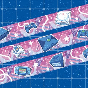 Video Game Realms Washi Tape