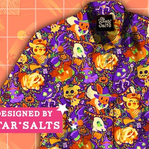 Spooky Spirits Button Up Shirt