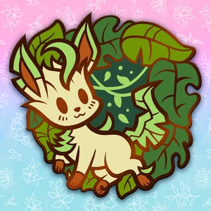 Leafeon Enamel Pin
