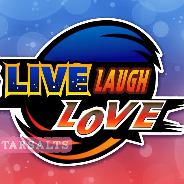 Live and Love Sticker