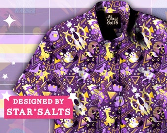 Nonbinary Pride Button Up Shirt