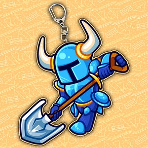 Shovel Knight 2.5&quot; Acrylic Charms