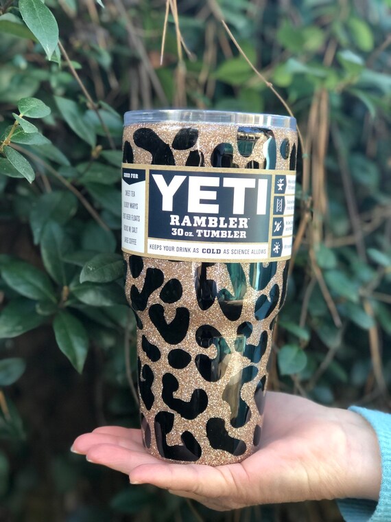 cheetah yeti cup