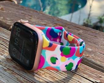 Colorful Cheetah Stylish Watch Bands