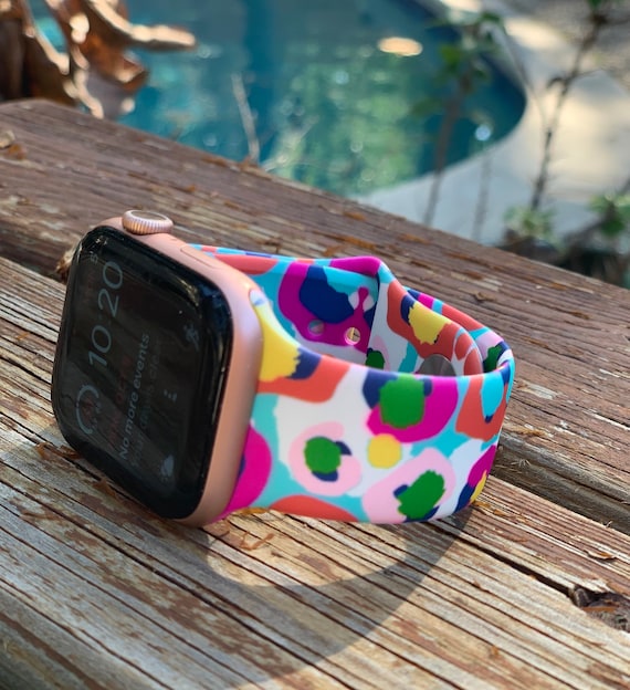 Smartwatch Silicone Bands Leopard Print Cheetah Watch 