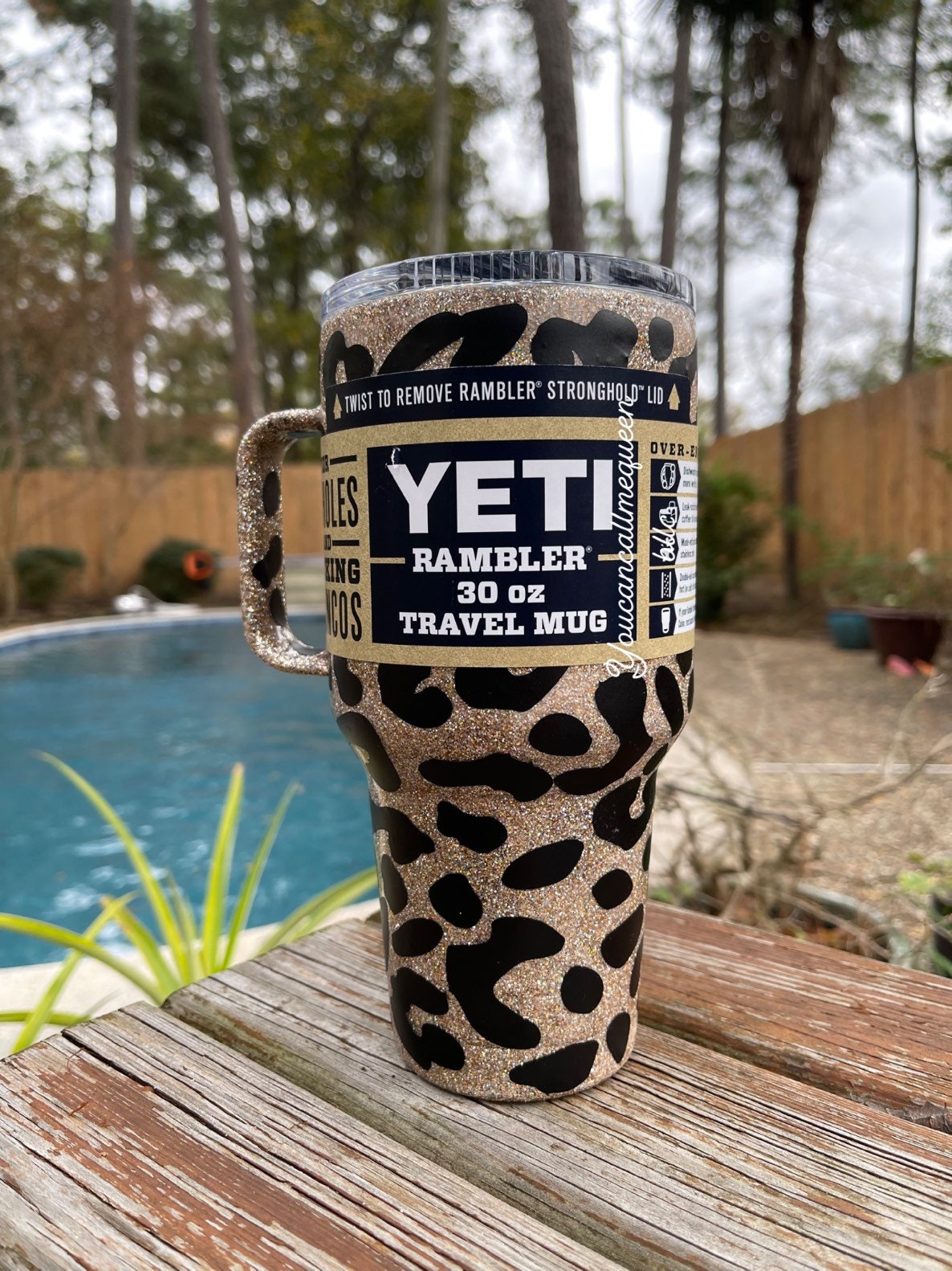 Yeti 10oz Seamless Leopard Tumbler 