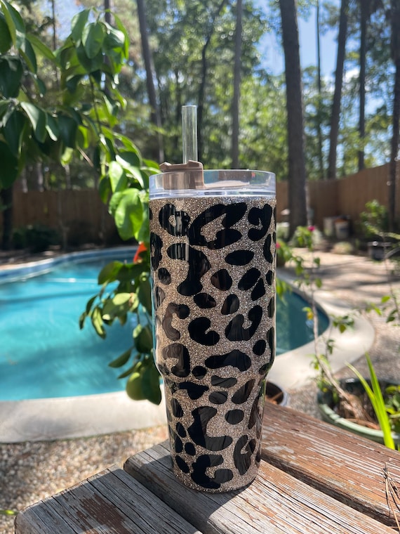 Stanley 30oz and 40oz Hand Wrapped Cheetah Tumbler -  in 2023