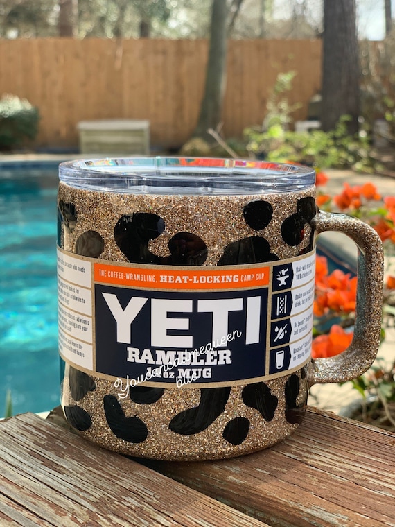 Cheetah Yeti 20oz Travel Mug