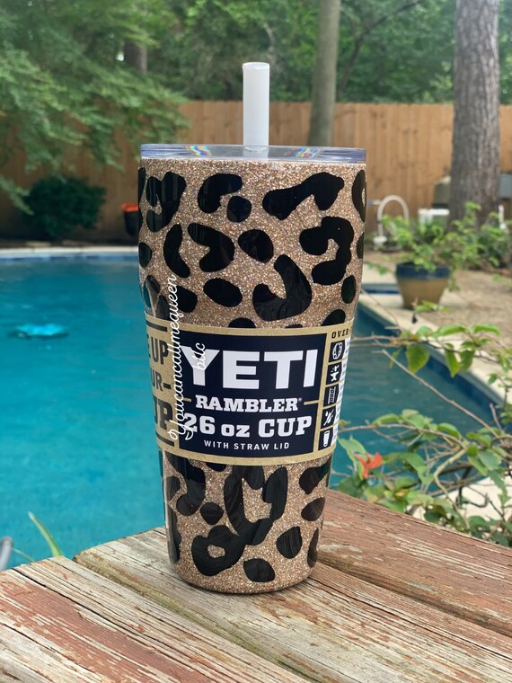 Cheetah Yeti 20oz Travel Mug