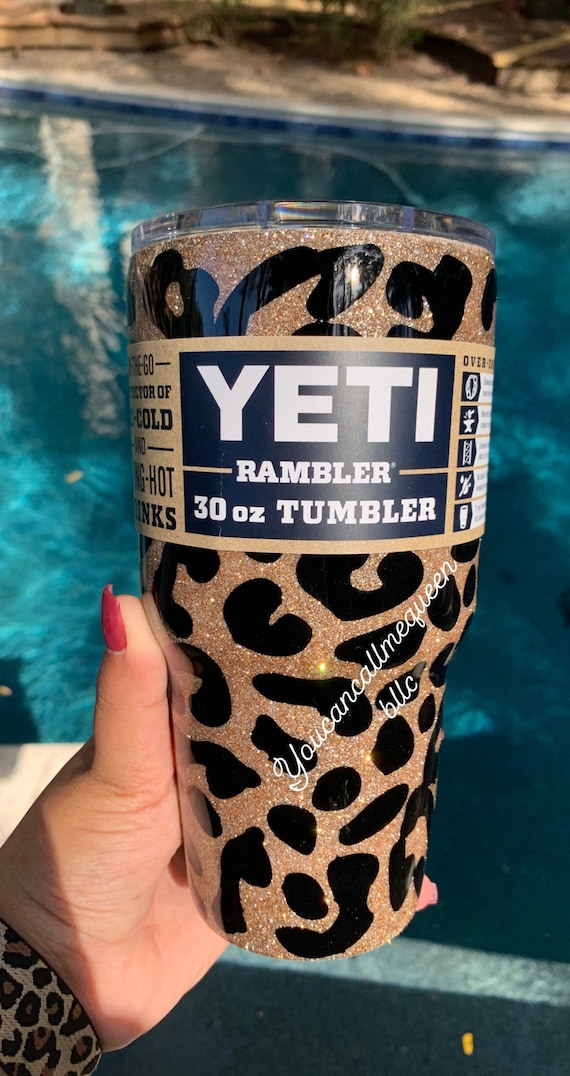 Cheetah Yeti 20oz Travel Mug