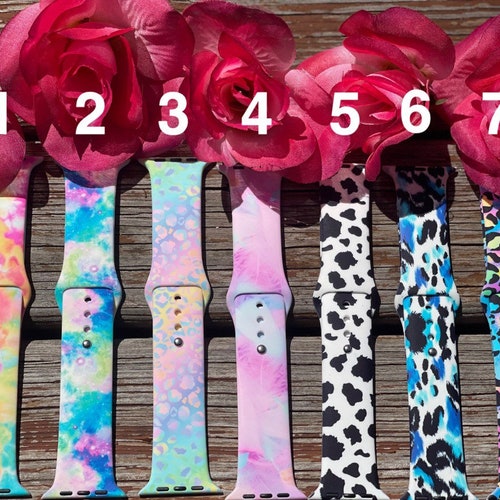 Tie Dye Watch Bands Etsy