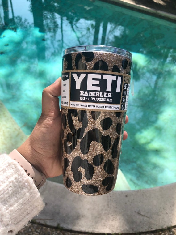 cheetah yeti cup