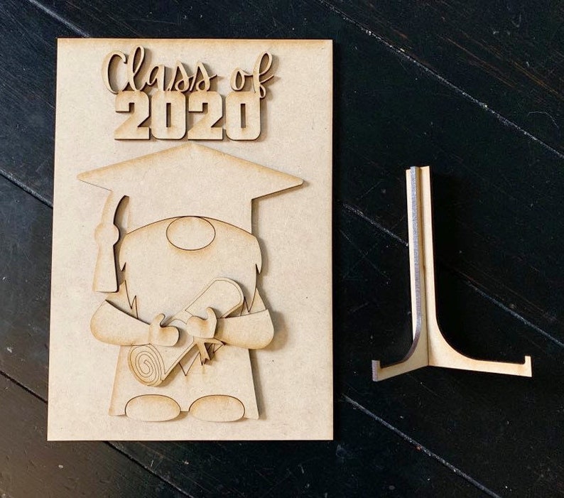 Download DIGITAL FILE 2021 Graduation Gnome DIY kit Class of 2020 ...