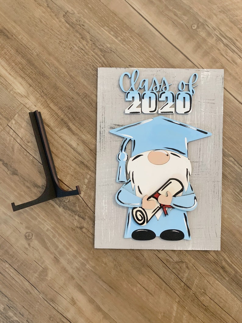 Download DIGITAL FILE 2021 Graduation Gnome DIY kit Class of 2020 ...