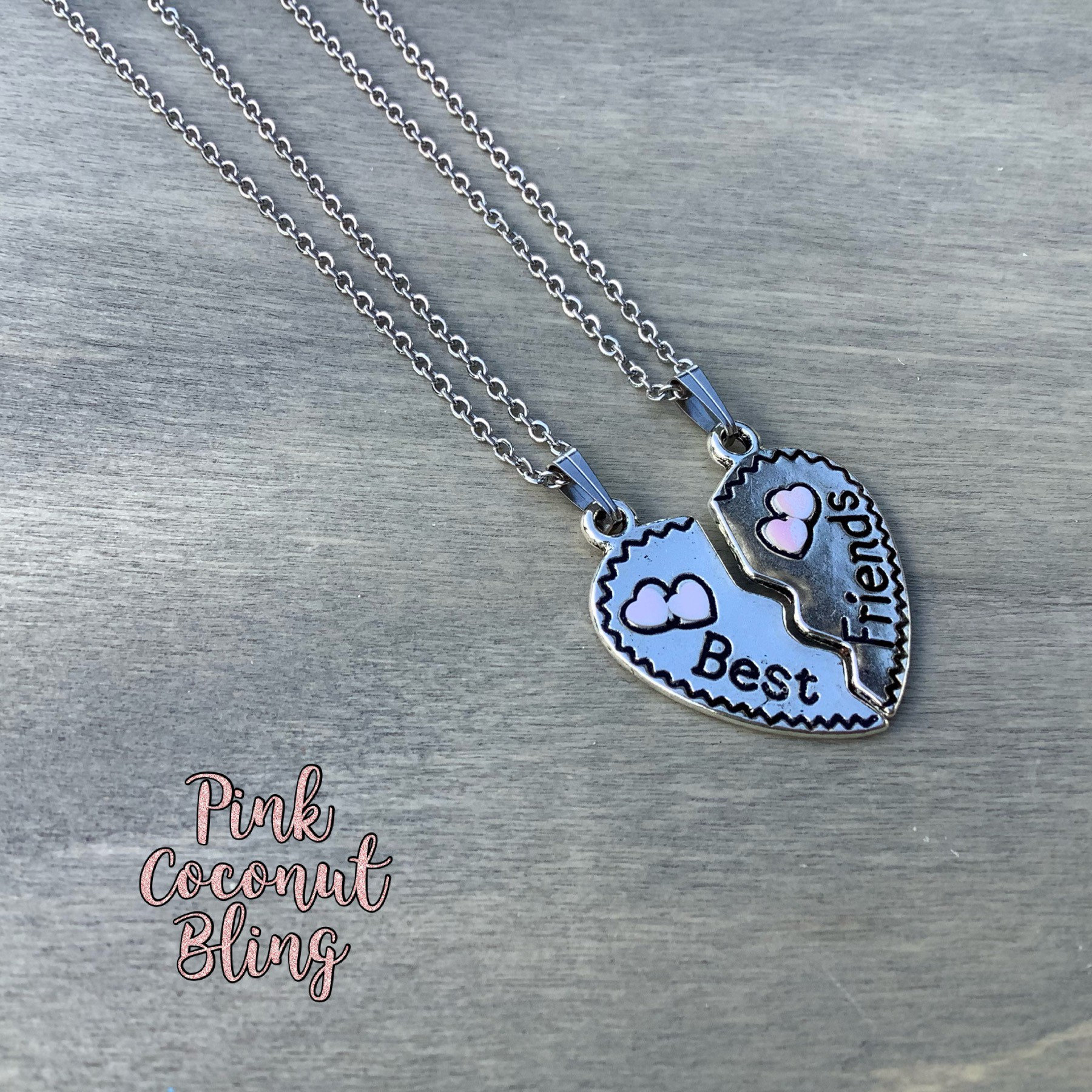 Beste Freunde Kette Duo Edelstahl ketten Beste Freundin Etsy Beste Freunde Kette Duo Edelstahl ketten Beste Freundin Etsy