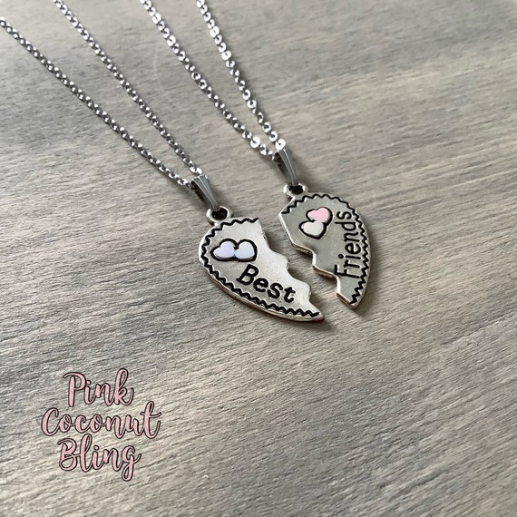 Beste Freunde Kette Duo Edelstahl Ketten Beste Freundin Etsy