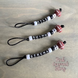 Identificateur nom pour joueur de football | Boîte à lunch | Sac à Dos | Pochette Epipen | Retour à l'école
