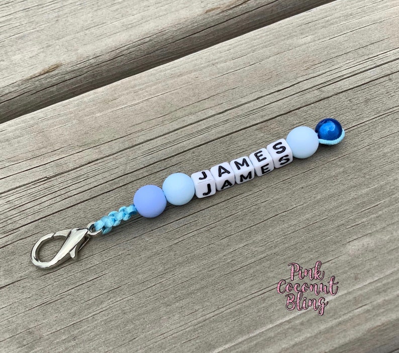 Zipper Pulls With Name Kids Name Tag Lunch Box Name Tag Etsy