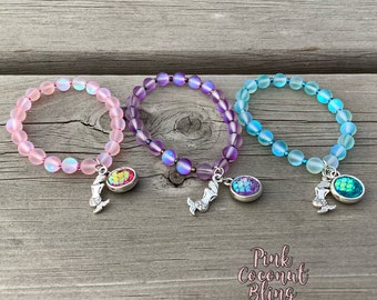 Mermaid Bracelet | Iridescent Bracelets | Under the Sea Bracelets