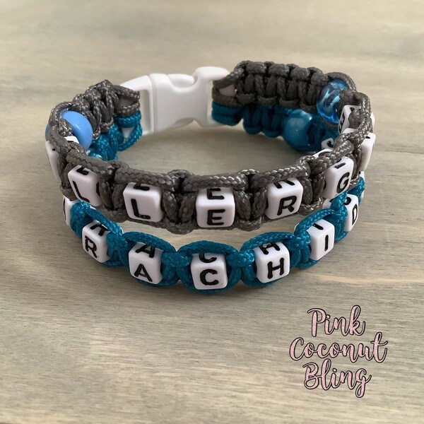 Allergy Bracelet - Etsy