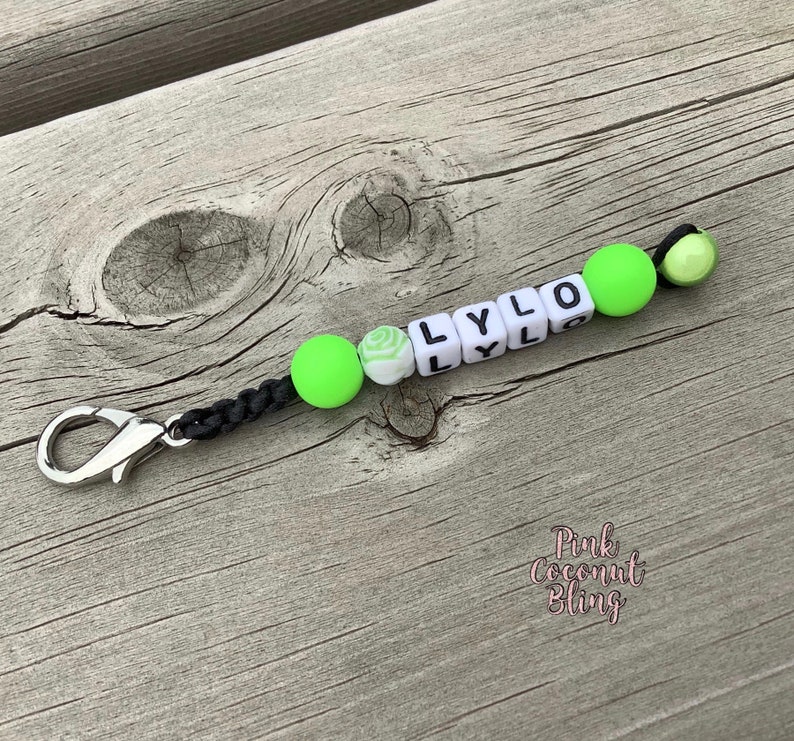 Zipper Pulls With Name Kids Name Tag Lunch Box Name Tag Etsy