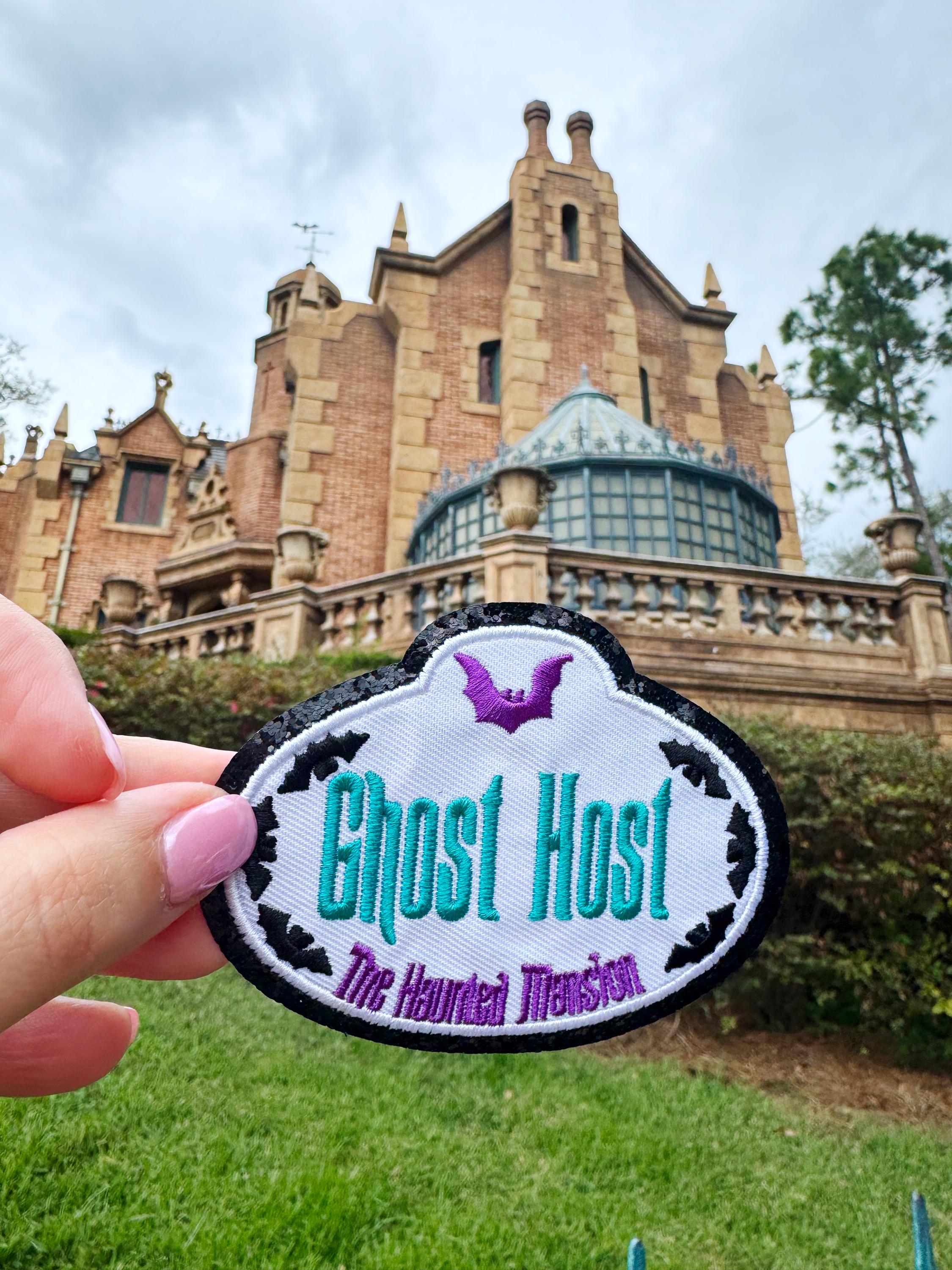 Haunted Mansion Patch | Haunted Mansion Patches | Ghost Patch ...