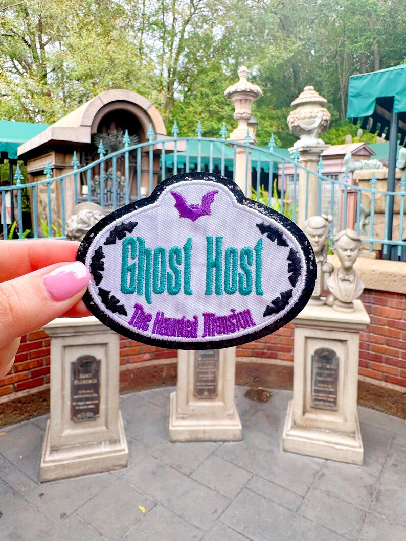 Haunted Mansion Patch | Haunted Mansion Patches | Ghost Patch ...