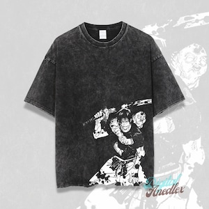 Anime Japanese Shirt, Vintage Anime Shirt, Anime Shirt, Manga Shirt, Retro and Vintage Style, Gift for him, Gift for her, Oversize T-shirt