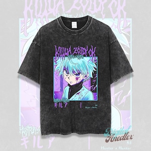 Vintage Anime Shirt, Retro and Vintage Style, Anime Shirt, Anime Japanese Shirt, Manga Shirt, Otaku Gift, Oversize Anime Washed T-shirt
