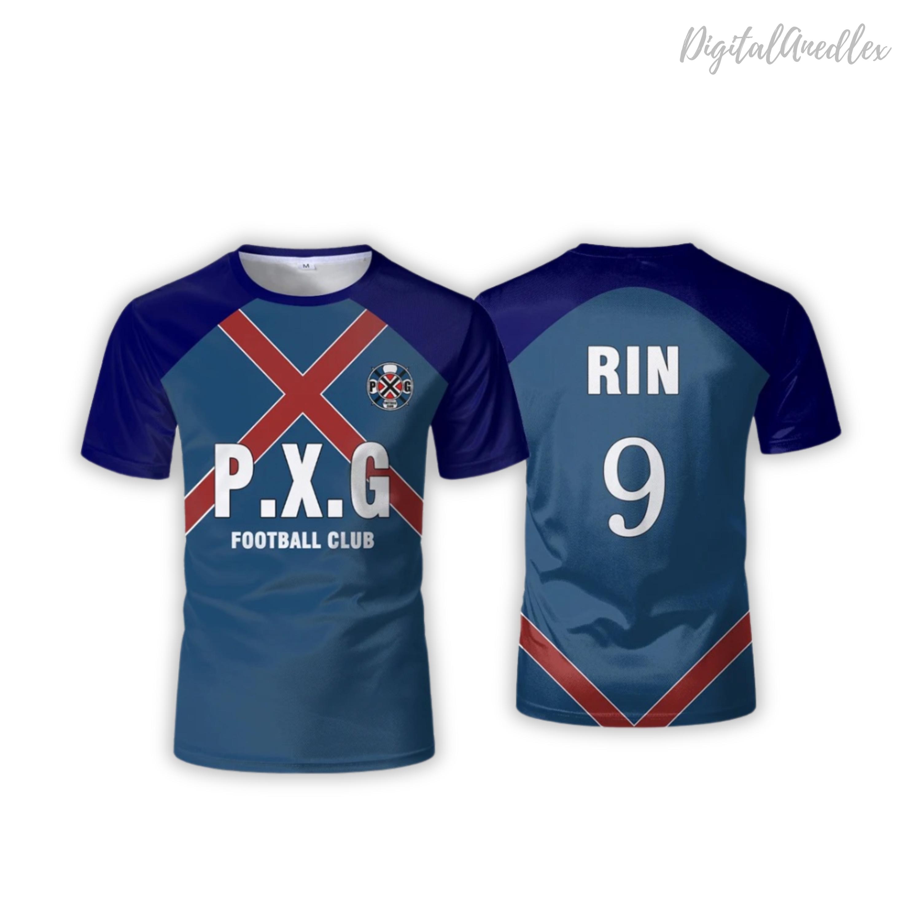 Blue Lock Rin Shirt - Etsy