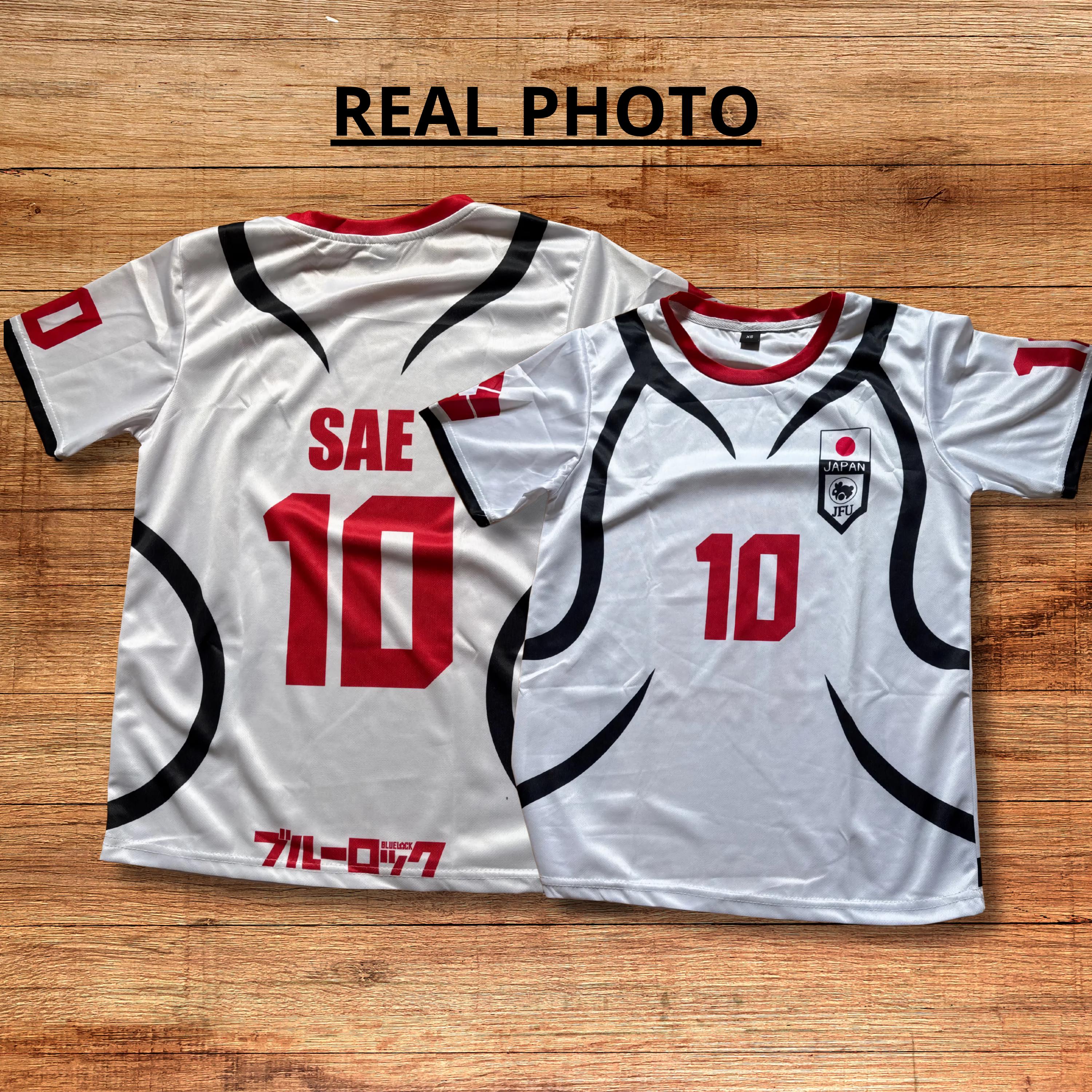 Blue Lock Japan U20 Football Jersey, Anime Unisex Football Jersey