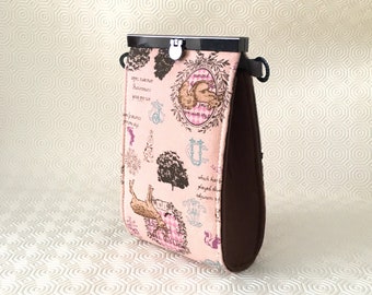 Bar lock wallet frame pattern | Cell phone wallet sewing pattern| Phone purse pattern | Waist belt pouch pattern| Nurse pouch sewing pattern