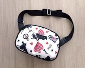 Triple Compartment Crossbody Bag Sewing Pattern | Instant download PDF Pattern