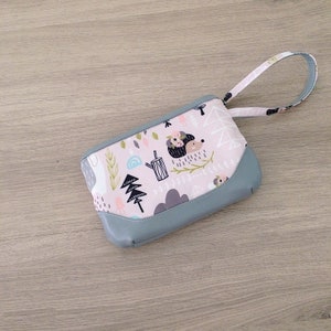 Patrón de costura de bolso de mano / Patrón de costura de cartera con cremallera en PDF / Patrón de costura de billetera para teléfono / Patrón de bolsa con doble cremallera / Patrón de bolsa